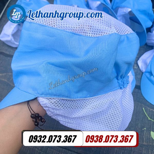 nhận may sỉ giá rẻ mũ trùm đầu tóc công nhân các loại theo yêu cầu