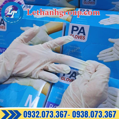 phân phối sỉ găng tay y tế PA gloves đủ size đủ màu