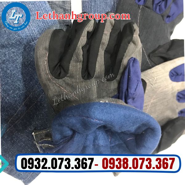 sỉ bao 300 đôi găng tay vải jean giá rẻ tại xưởng