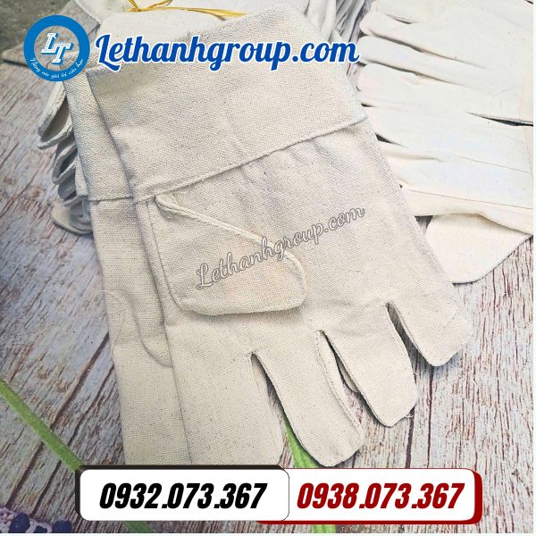 sỉ bao 500 cặp găng tay vải bạt số 9 dày dặn bảo hộ tốt giá gốc