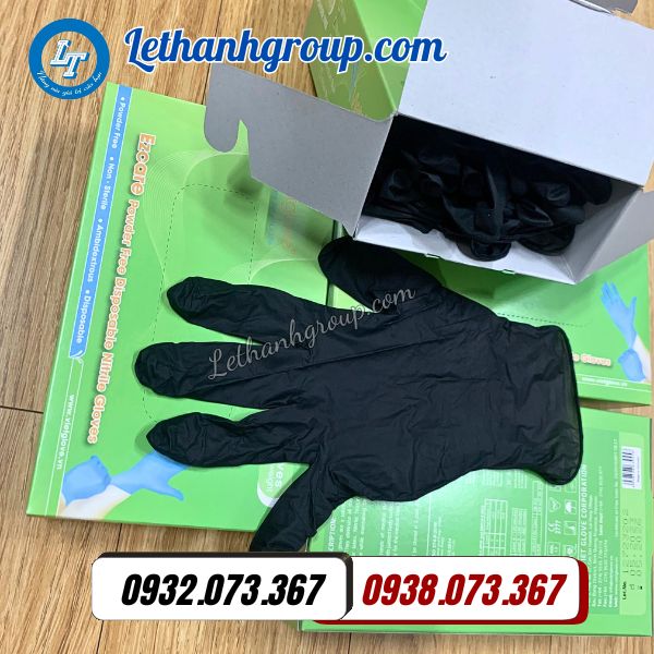 sỉ các loại găng tay y tế đen giá rẻ chất lượng cao