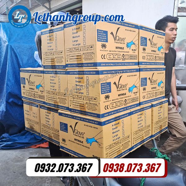 sỉ các loại găng tay y tế vglove sml giá rẻ đủ màu