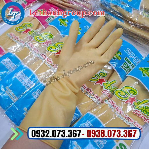 sỉ găng tay cao su sao biển đủ size giá tốt cho đại lý