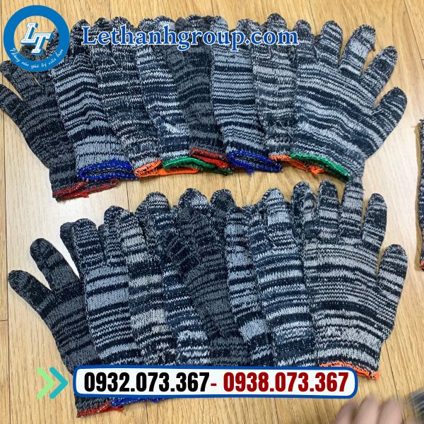 sỉ giá rẻ bao tay len muối tiêu bao 500 đôi