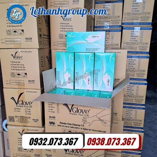 sỉ giá rẻ các loại găng tay y tế vglove chính hãng chất lượng cao