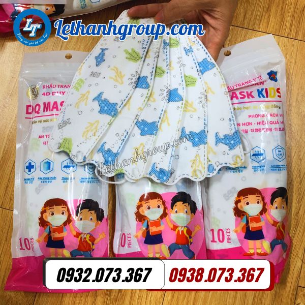 sỉ giá rẻ khẩu trang y tế trẻ em an toàn chất lượng