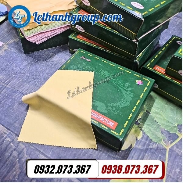 sỉ hộp 100 chiếc khăn lau ắmt kính chuyên dụng siêu mềm