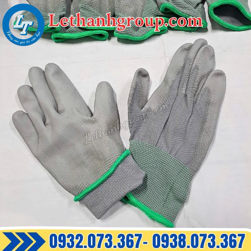 sỉ lẻ găng tay pu phủ bàn màu xám đủ kích cỡ giá gốc