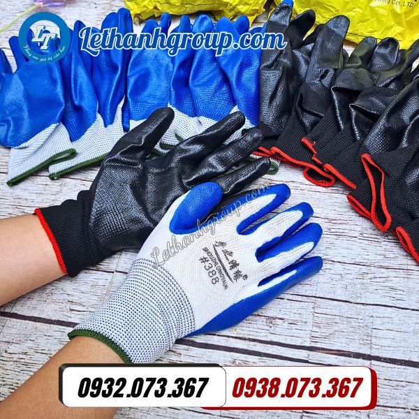sỉ rẻ găng tay sợi phủ sơn 388 chính hãng giá xưởng
