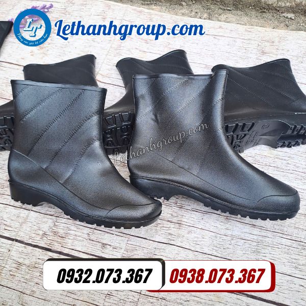 sỉ rẻ ủng việt thắng ngắn màu đen giá xưởng
