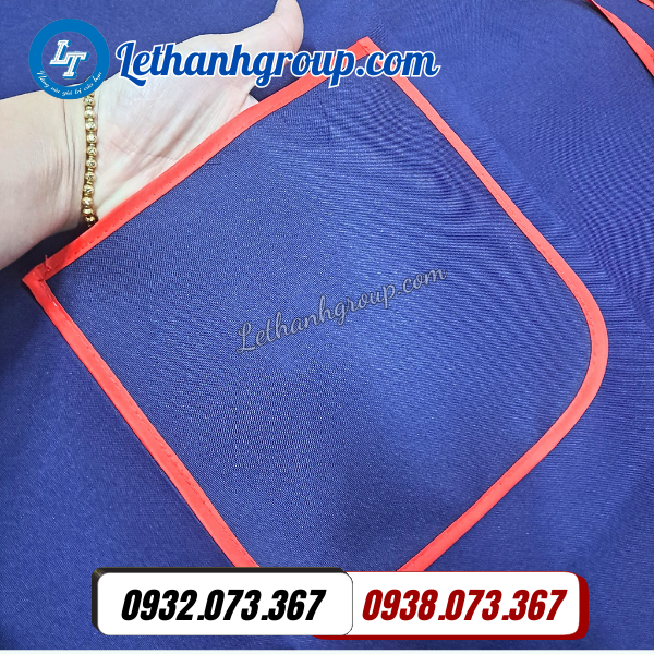 tạp dề 2 lớp có túi giá sỉ rẻ nhất