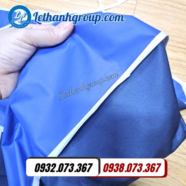 tạp dề vải kaki 2 lớp giá sỉ cực rẻ