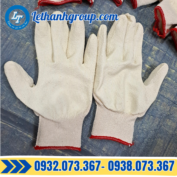 BAO TAY LEN NHÚNG NHỰA CAO SU TRẮNG 40G