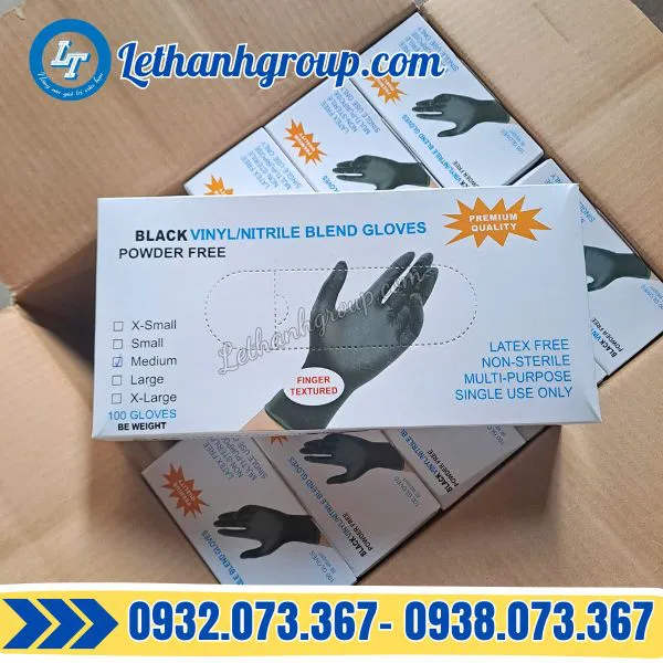 GĂNG TAY VINYL KHÔNG BỘT 