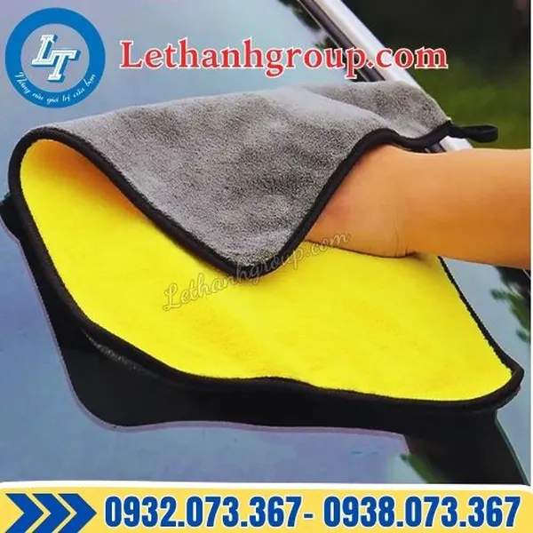 KHĂN LAU XE 2 LỚP