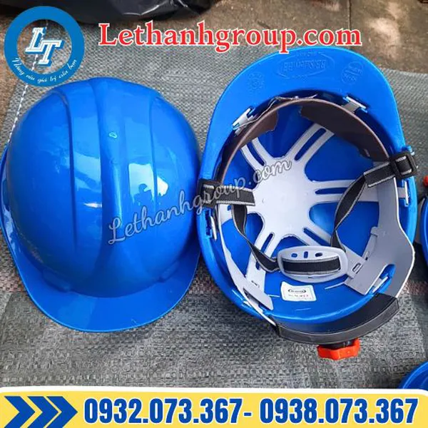 MŨ BẢO HỘ LAO ĐỘNG MÀU XANH
