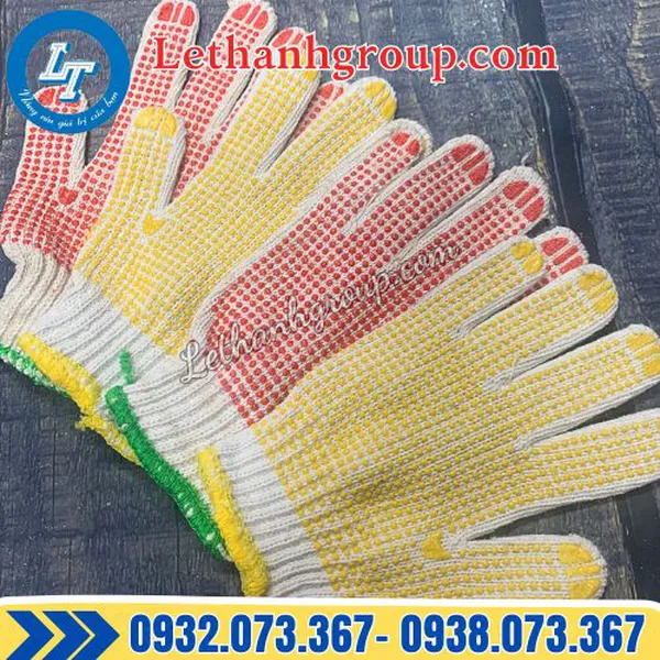 BAO TAY LEN PHỦ HẠT NHỰA ĐỦ MÀU