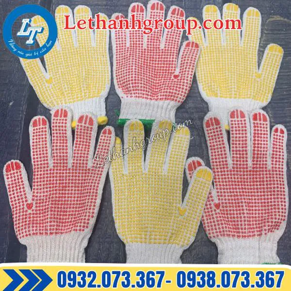 GĂNG TAY PHỦ HẠT NHỰA 85G