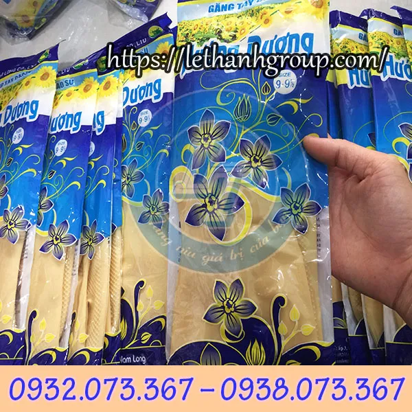 GĂNG TAY CAO SU HƯỚNG DƯƠNG