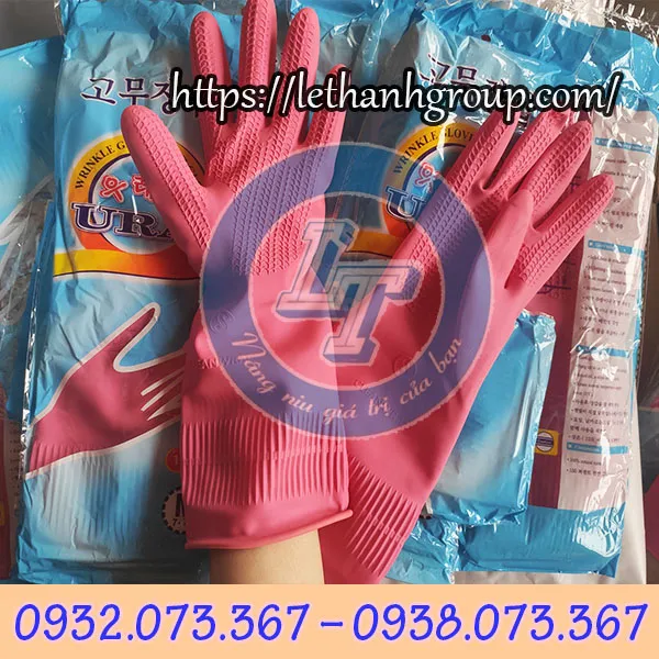 GĂNG TAY CAO SU URA HÀN QUỐC