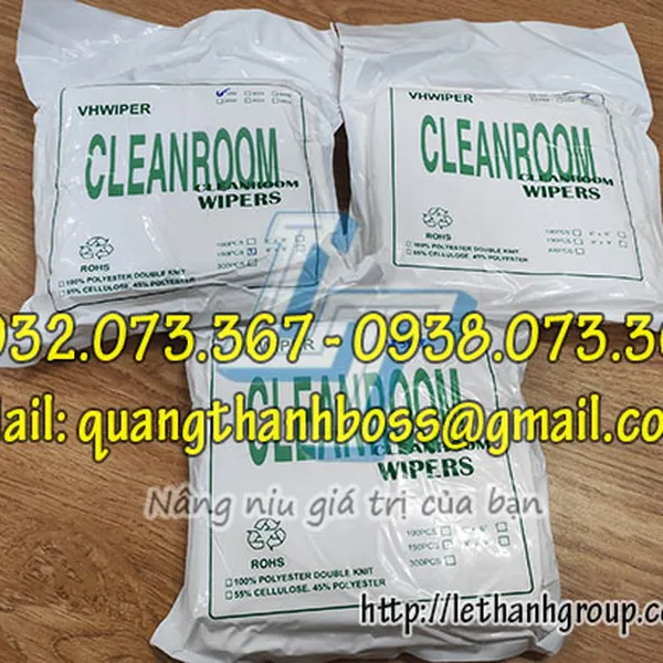 KHĂN LAU PHÒNG SẠCH CHUYÊN DỤNG