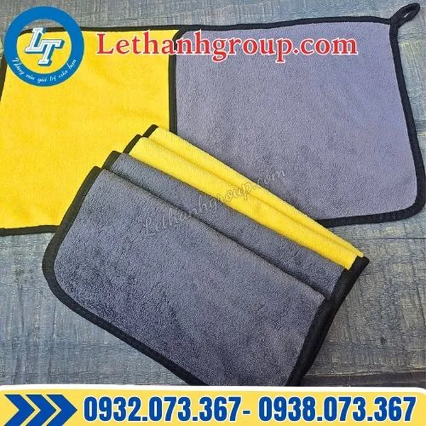 KHĂN LAU XE 2 LỚP