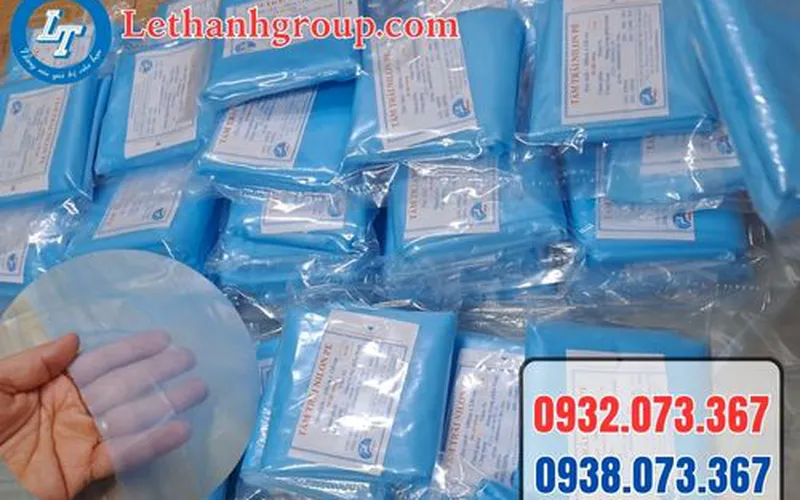 Cung cấp sỉ lẻ Tấm nilon trải phẫu thuật vô trùng giá rẻ, chất lượng