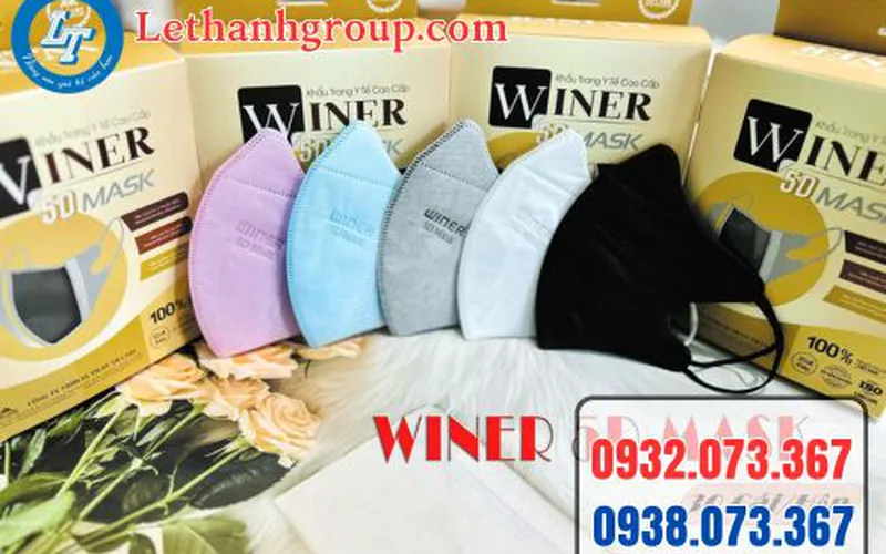 Kho sỉ khẩu trang y tế Winer giá rẻ nhất Miền Nam