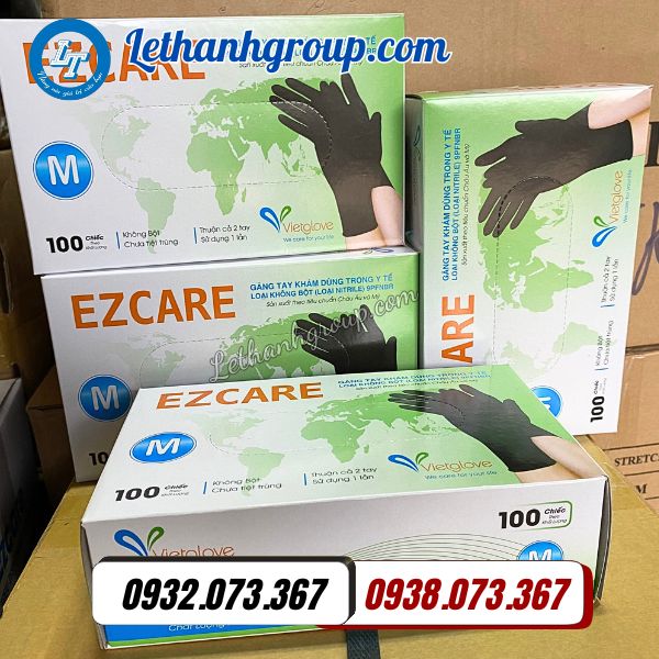 thùng găng tay y tế đen giá bao nhiêu tiền