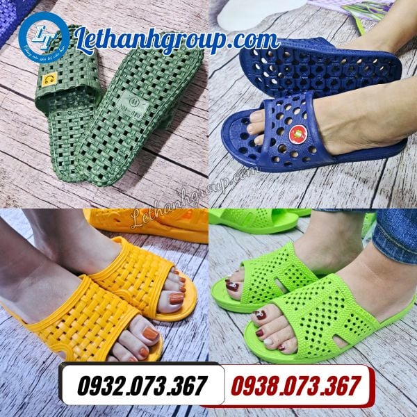 tìm nguồn sỉ dép nhựa đi trong nhà chất lượng giá mềm