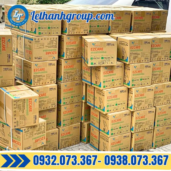 tổng kho găng tay cao su y tế đen bán sỉ giá rẻ khu vực phía nam