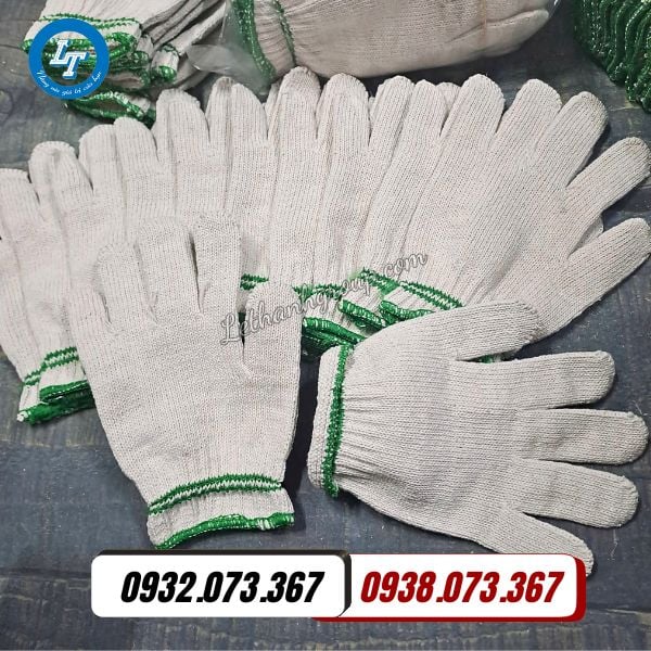 tổng kho găng tay len kem 2 viền 90g dày dặn giá sỉ gốc tại xưởng
