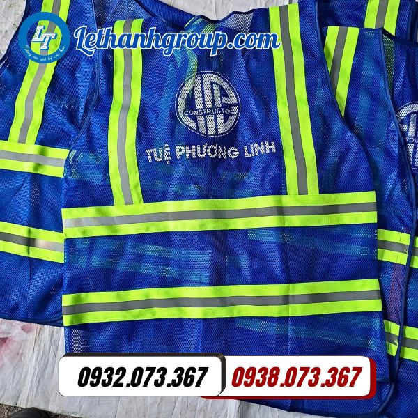 tổng kho sỉ áo phản quang lưới in logo giá rẻ giao hàng nhanh