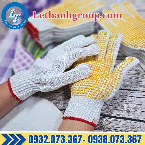 tổng kho sỉ găng tay len phủ hạt nhựa vàng giá rẻ nhất thị trường miền nam