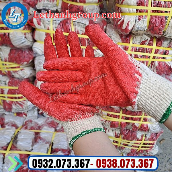 tổng kho sỉ găng tay nhúng nhựa đỏ 40g giá sỉ rẻ nhất tphcm