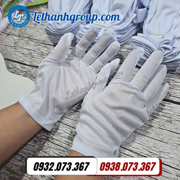 tổng kho sỉ găng tay vải thun trắng t9 chất lượng uy tín giá rẻ nhất