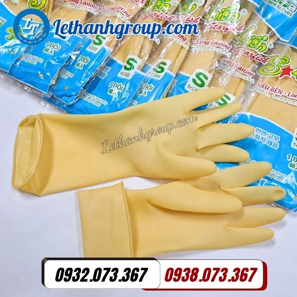 tổng kho sỉ giá rẻ găng tay cao su sao biển cho đại lý