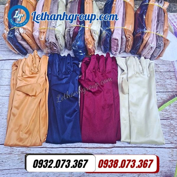 tổng kho sỉ rẻ găng tay chống nắng dài giá hấp dẫn chất lượng cao