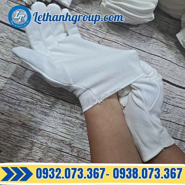 tổng kho sỉ rẻ găng tay vải cotton mềm mại giá xưởng