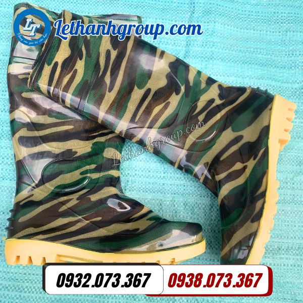 ủng rằn ri đế vàng giá bán sỉ rẻ tại kho miền nam