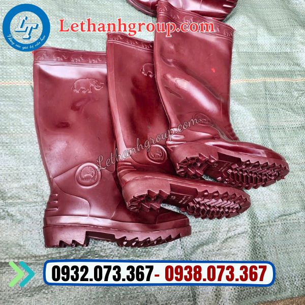 ủng việt thắng nâu giá sỉ đảm bảo chất lượng