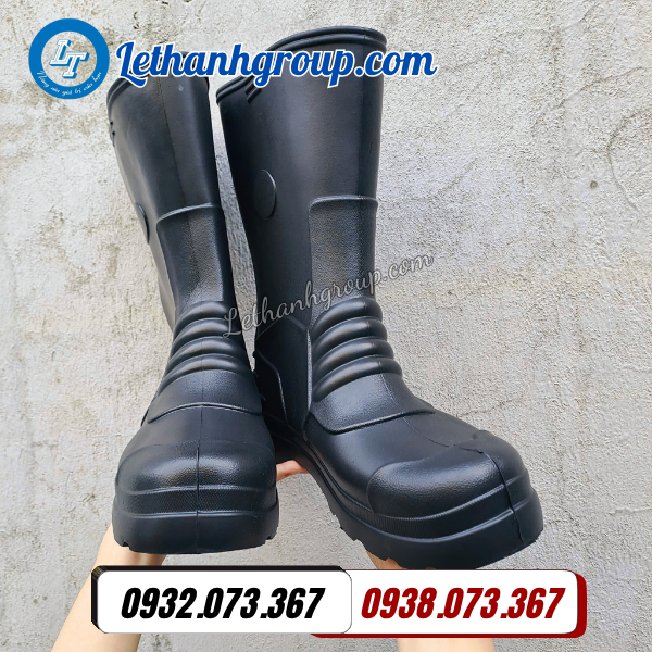 ủng xốp siêu nhẹ vac màu đen bền bỉ giá sỉ ưu đãi