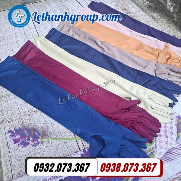 xưởng bỏ sỉ găng tay chống nắng dài 7 tấc giá rẻ đủ màu