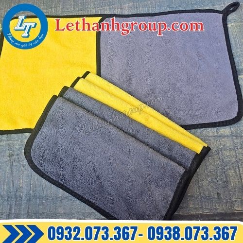 xưởng chuyên bỏ sỉ khăn lau xe ô tô 2 lớp giá rẻ đủ size