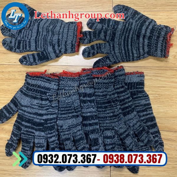 xưognr dệt bao tay len muối tiêu giá sỉ cực rẻ cho công nhân