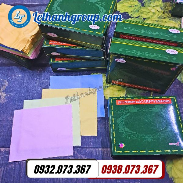 xưởng sản xuất và bỏ sỉ khăn lau mắt kính giá rẻ nhất tphcm