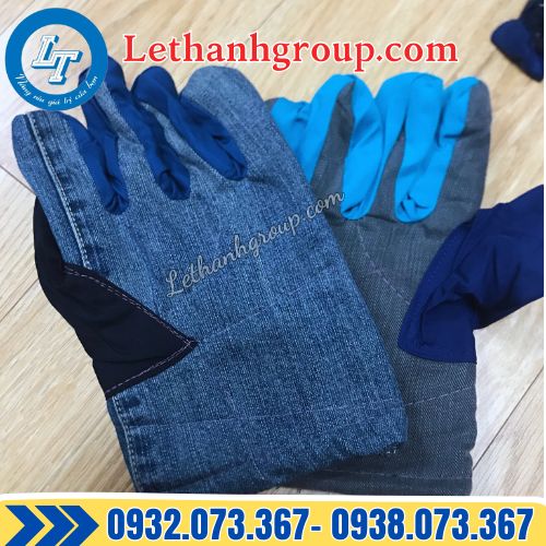 xưởng sản xất và cung cấp sỉ giá rẻ bao tay vải jean chịu nhiệt tốt
