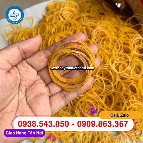 Dây thun màu vàng size đại 38mm