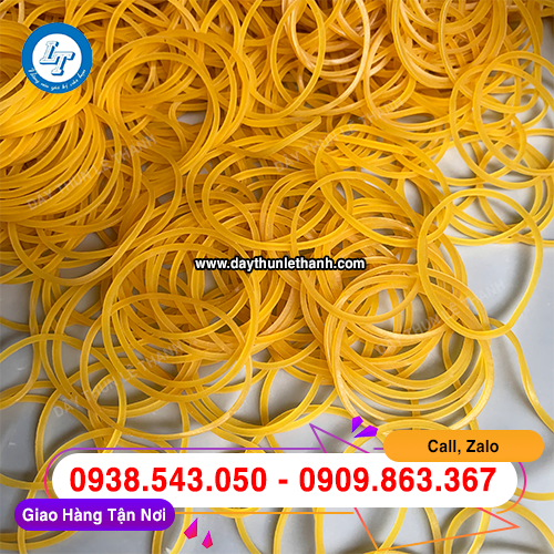 Dây thun màu vàng size đại