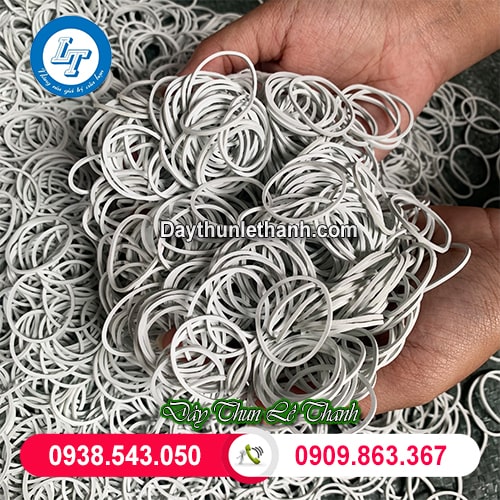 Dây thun khoanh không phai màu Dây thun khoanh không phai màu